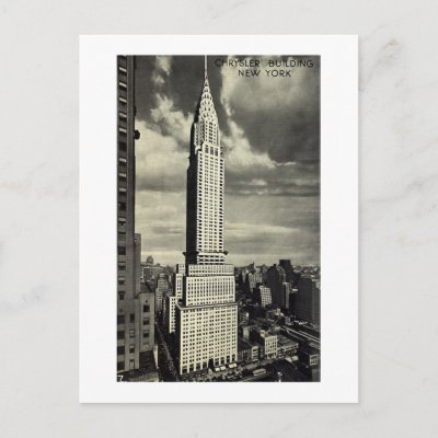 Postcard, Chrysler Building, New York City