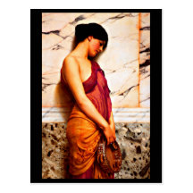 Postcard-Classic/vintage-John William Godward 8