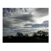 Postcard: Cloudy sky over Templeton, CA