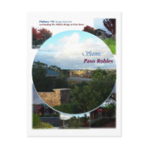 Postcard Collage of Paso Robles, 1st & Spring