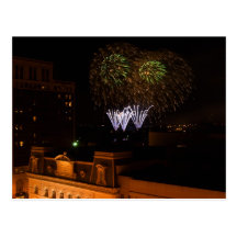 Postcard: Dayton Fireworks