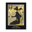 Postcard: Divan Japonais by Toulouse-Lautrec
