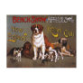 Postcard: Dog Show: Bench Show 1890