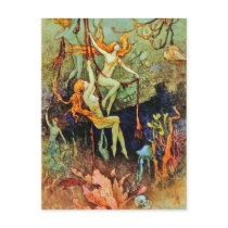 Postcard: "Fairy Mermaids" by Warwick Goble by Aquavel Postcard: "Fairy Mermaids" by Warwick Goble