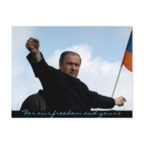 Postcard " For our freedom and yours " by germanAva Postcard " For our freedom and yours "