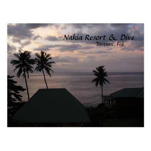Postcard From Fiji Zazzle