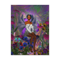 Postcard Garden Fairy by Darling_Gifts Postcard Garden Fairy