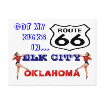 Postcard Get Your Kicks On Route 66 - Road Trip PC