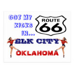 Postcard Get Your Kicks On Route 66 - Road Trip PC