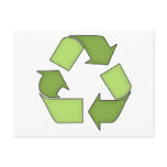 Postcard-Go Green-Recycle