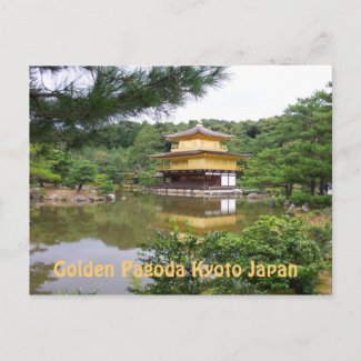 POSTCARD - Golden Pagoda zazzle_postcard