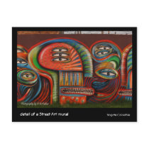 Postcard: Graffiti Eyes