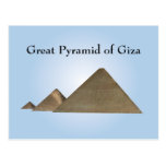 Postcard: Great Pyramid of Giza