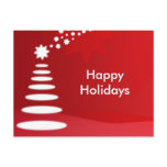 Postcard-Happy Holidays Christmas