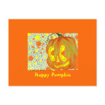 Postcard/Happy Pumpkin