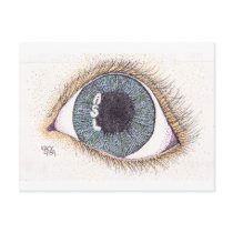 Postcard Horizontal by deaf_eye_arts Postcard Horizontal