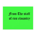 Postcard Horizontal Template