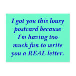 postcard, humor