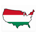 Postcard: Hungarian in USA postcards