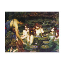 Postcard: "Hylas and the Nymphs" (detail) by Aquavel Postcard: "Hylas and the Nymphs" (detail)