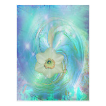 Postcard `` Ice Flower´´
