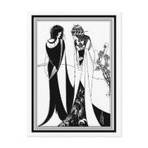 Postcard: Illustration by Aubrey Beardsley