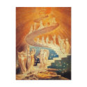 Postcard: Jacob's Ladder - William Blake
