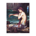 Postcard: John Waterhouse - A Mermaid
