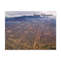 Postcard:  Kabul from above