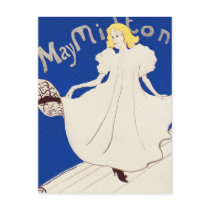 Postcard:   Lautrec - French Art - May Milton