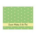 Postcard: Lemon Lime Dots