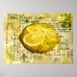 Postcard Lemons posters