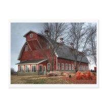Postcard, Leyson barn by webstertiums Postcard, Leyson barn