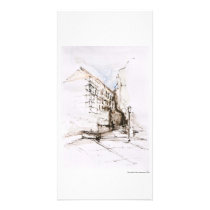 Postcard long design Hanover pencil Custom Photo Card