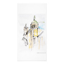 Postcard long design Hanover pencil Personalized Photo Card