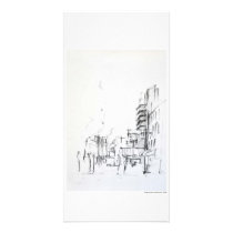 Postcard long design Hanover pencil Photo Cards