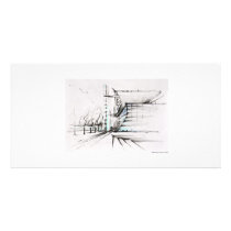 Postcard long design Hanover pencil Picture Card
