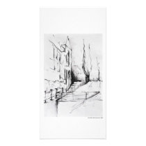 Postcard long design Hanover pencil Picture Card