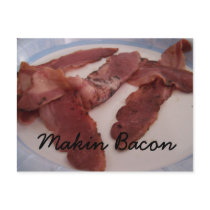 Postcard , Makin Bacon by KatAnnette Postcard , Makin Bacon