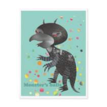 Postcard Monster's balls by papelustro Postcard Monster's balls