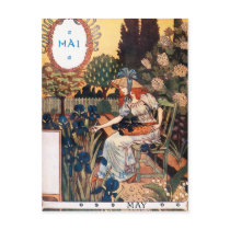 Postcard: Month of May - Mai by VintageCabaret Postcard: Month of May - Mai