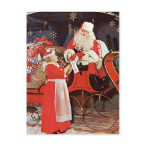Postcard - Mrs. Santa