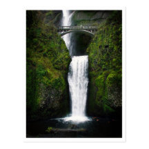 Postcard-Multnomah Falls, Oregon