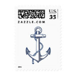 Postcard Nautical Theme Beach Wedding Postage Stamps