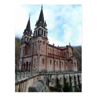 Postcard of Covadonga (Asturias)