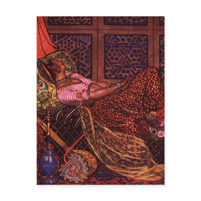 Postcard of India Art by forbes1954