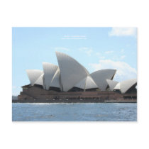 Postcard of the Sydney operahouse