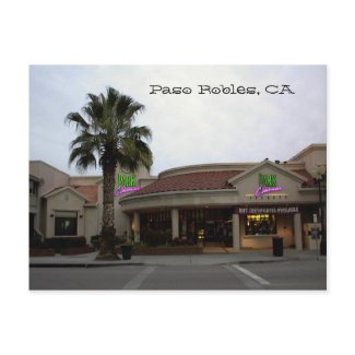 Postcard, Park-Cinemas, Paso Robles, CA postcard