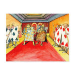 Postcard Poker Cards Gambling