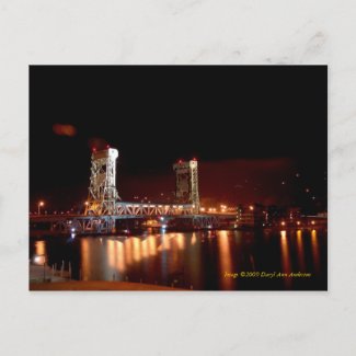 POSTCARD, Portage Lift Bridge postcard